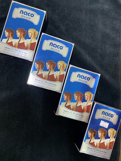 Combo 5 nhuộm tóc tẩy tóc Naco bleach