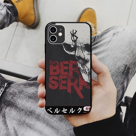 Ốp Lưng Ip Pro max Truyện Tranh Anime Berserk Khuôn Mặt Đầu Lâu Nhựa Dẻo cho IPHONE SAMSUNG MANGA00082