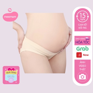 Quần lót bầu - quần chíp bầu cạp chéo chất cotton mềm mại an toàn - Meemom