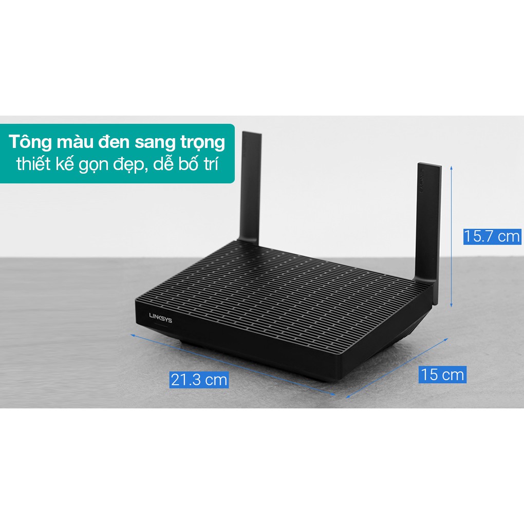 Bộ phát Wifi Chuẩn Wifi 6 Linksys Max Stream MR7350 AX1800