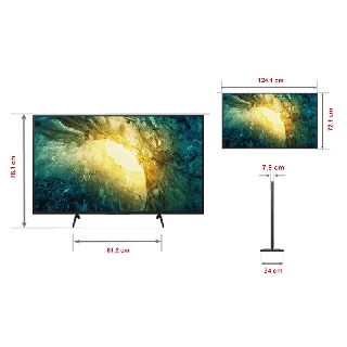 Smart Tivi Sony Android 4K 55inch KD-55X7500H
