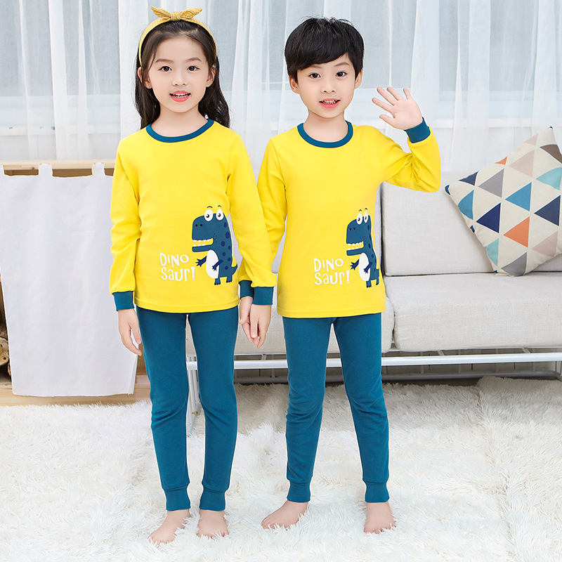 Set đồ ngủ vải cotton thời trang cho bé trai và bé gái