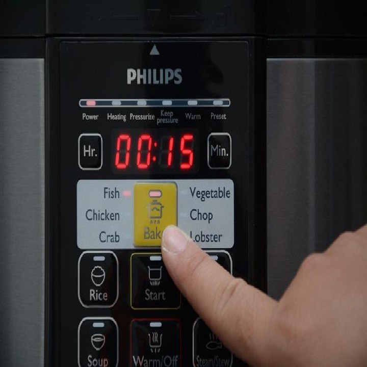 Nồi áp suất điện tử Philips HD2136 5.0 lít