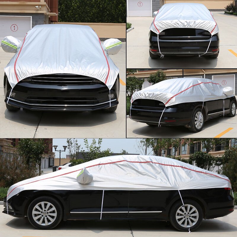 Bạt phủ toàn xe SEAMETAL bằng vải oxford mật độ cao chống thấm nước chống tia UV thích hợp cho xe sedan SUV
