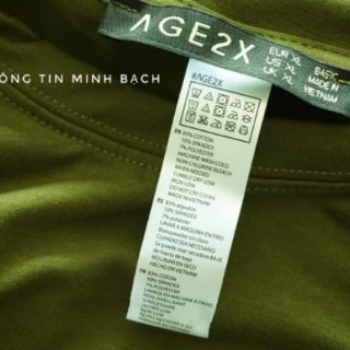 Áo Thun Trơn Nam Nữ #AGE2X