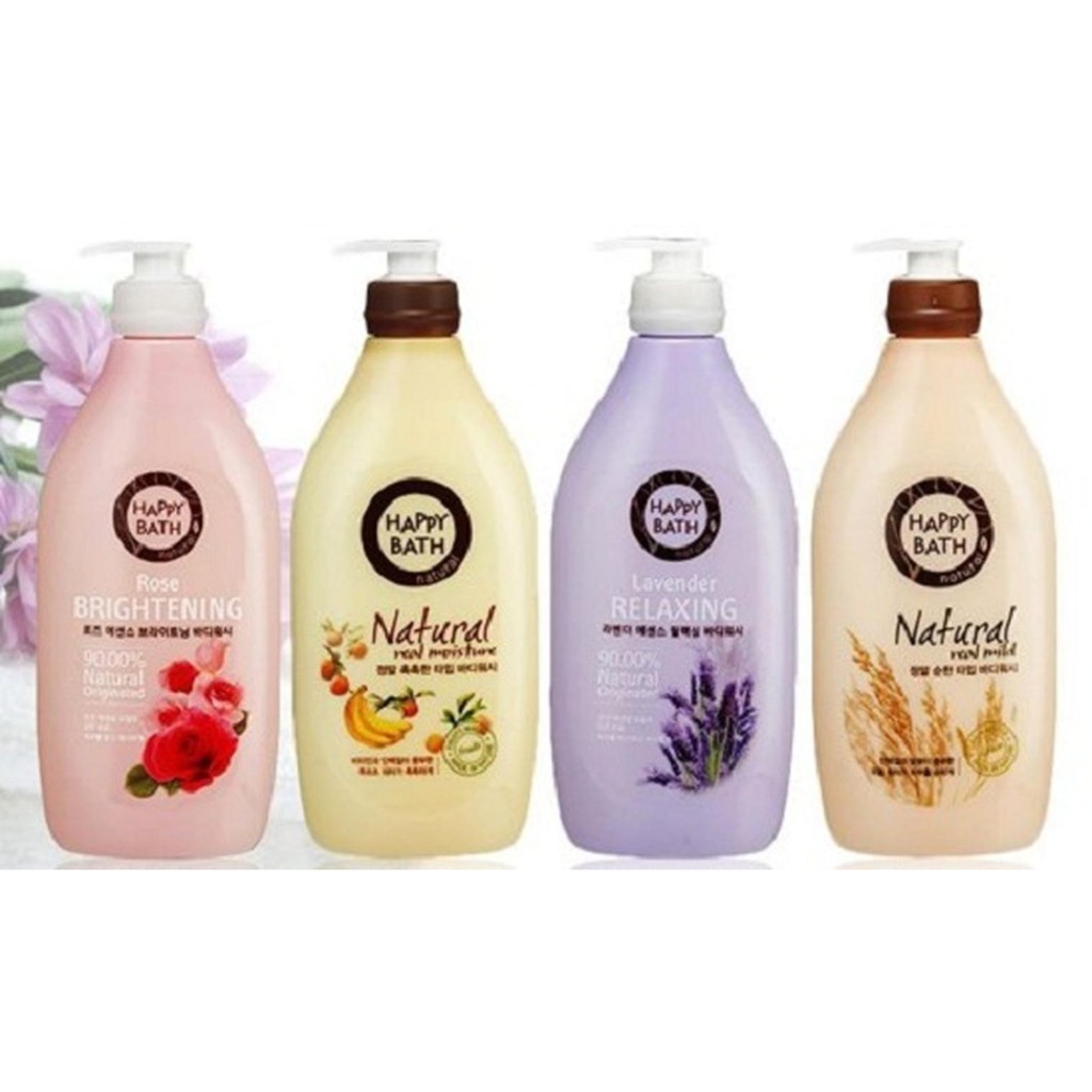 Sữa Tắm Happy Bath Hàn Quốc 900ml