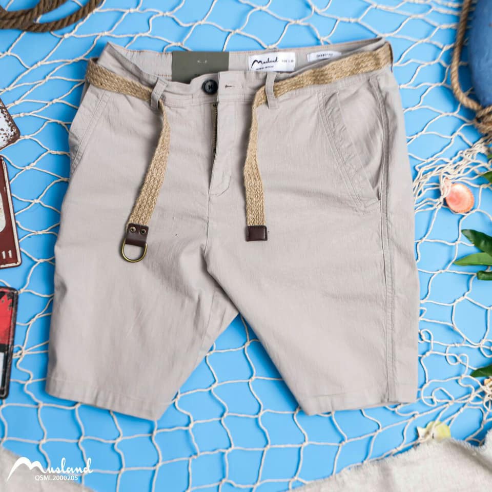 Quần Shorts đũi Musland