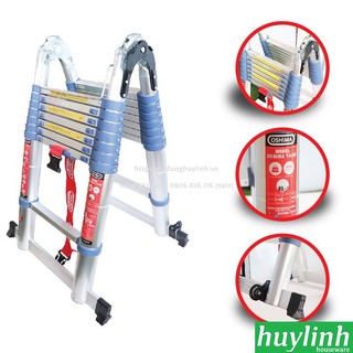 THANG NHÔM RÚT ĐÔI CHỮ A OSHIMA TA-50