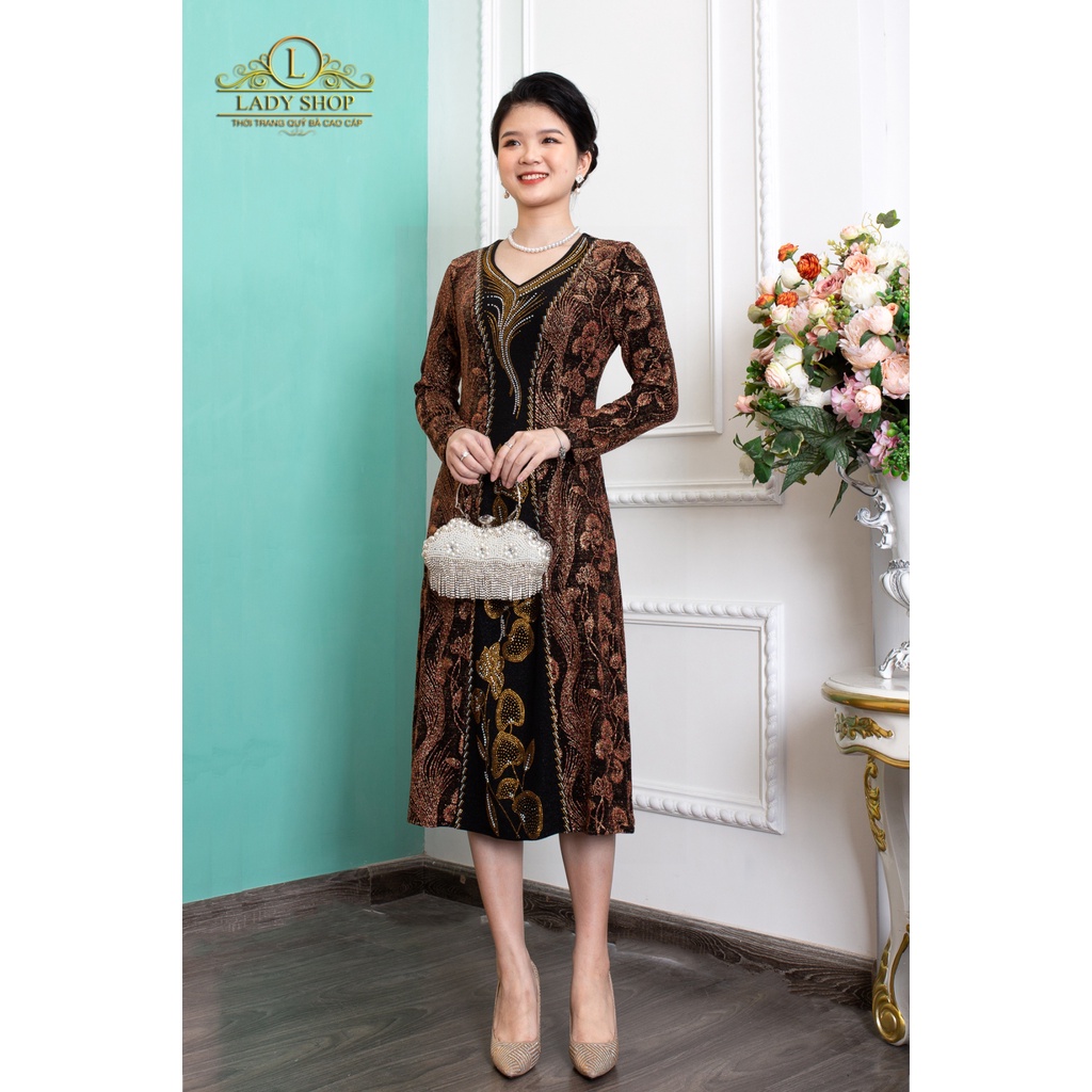 Đầm nhũ đi tiệc sang trọng thời trang Ladyshop TK721 | BigBuy360 - bigbuy360.vn