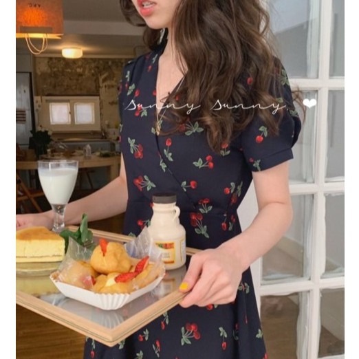 Váy Vintage 🌸FREESHIP🌸 Giảm 10k nhập mã [ VAYK59 ] 🌸 Váy Hoa Nhí Vintage xinh đẹp thướt tha | BigBuy360 - bigbuy360.vn