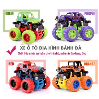 Xe ô tô đồ chơi quán tính chạy đà cho bé nhựa ABS an toàn, màu sắc ngẫu nhiên