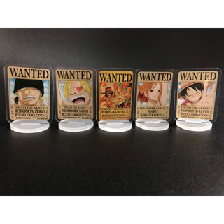 Wanted bảng truy nã One Piece