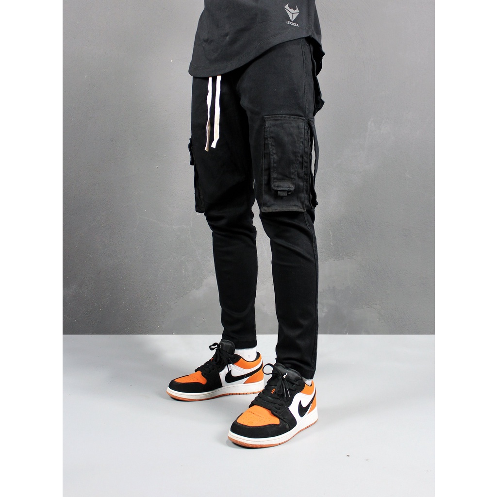 Quần jogger nữ túi hộp cá tính 092