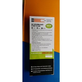 Que thử tiểu đường U-RIGHT, TD- 4265