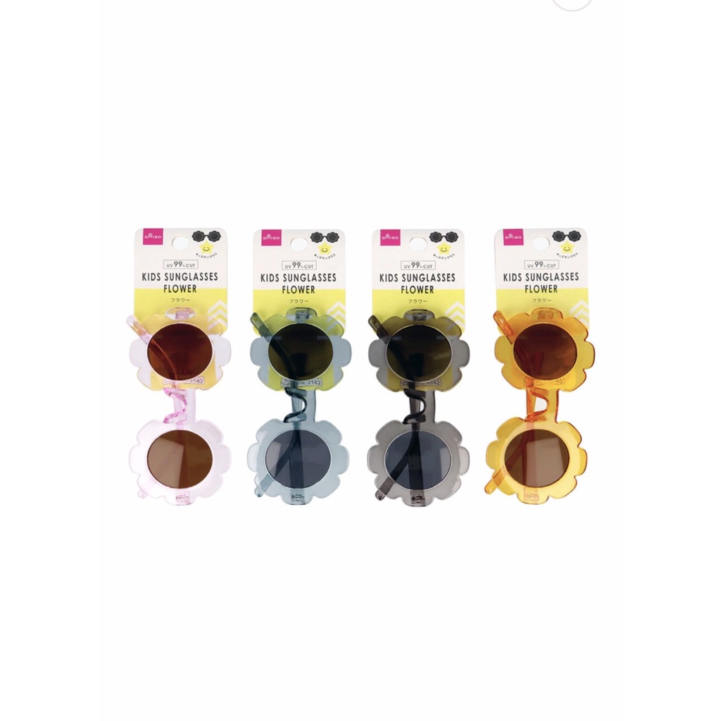 Kính râm trẻ em DAISO  made in: JAPAN