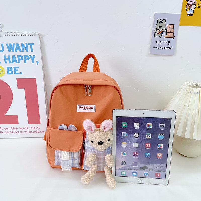 Ba Lô Đi Học Siêu Nhẹ In Họa Tiết Hoạt Hình Dễ Thương Cho Bé Trai Và Gái