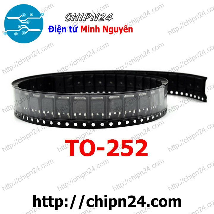 [3 CON] IC 78M08 TO-252 (SMD Dán) (L78M08CD 7808 8V)