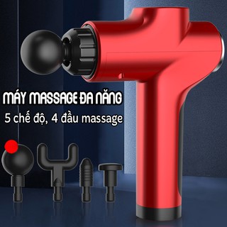 Súng Massage, Máy Massage Cầm Tay Cao Cấp FASCIAL GUN TY-605-Trị đau nhức, giảm căng cơ