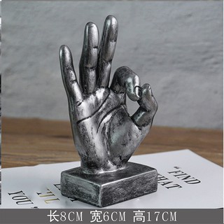 TƯỢNG DECOR ĐỘC LẠ BỘ BA BÀN TAY