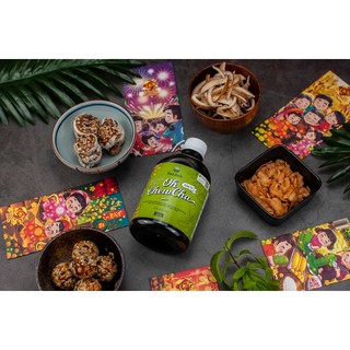 Nước trái cây lên men - Oh chewcha bạc hà (chai 500ml)