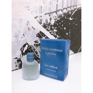 Nuớc hoa nam D&G Light Blue Pour Homme Eau De Toilette 4.5ml