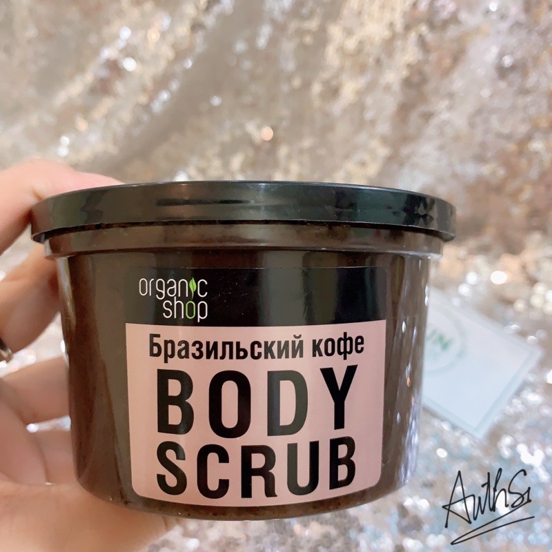 🍀 Tẩy da chết toàn thân Organic Shop Organic Coffee & Sugar Body Scrub🍀