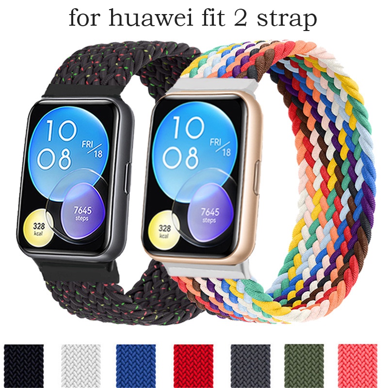 Dây Đeo Nylon Co Giãn Cho Đồng Hồ Thông Minh Huawei Watch Fit 2 / Huawei Watch Fit2
