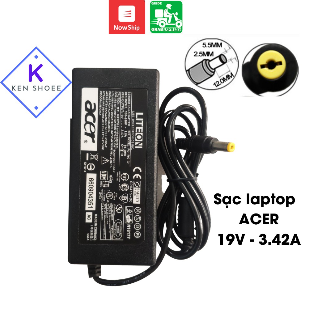 Adapter Laptop, bộ nguồn sạc laptop, sạc laptop