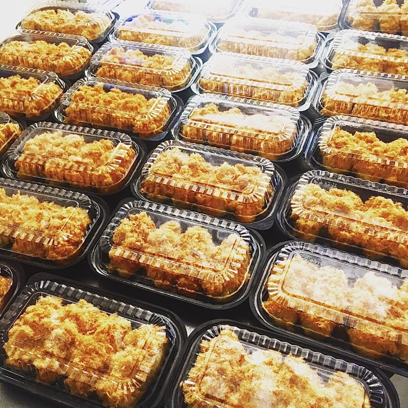 Bánh Sâu phô mai gà cay