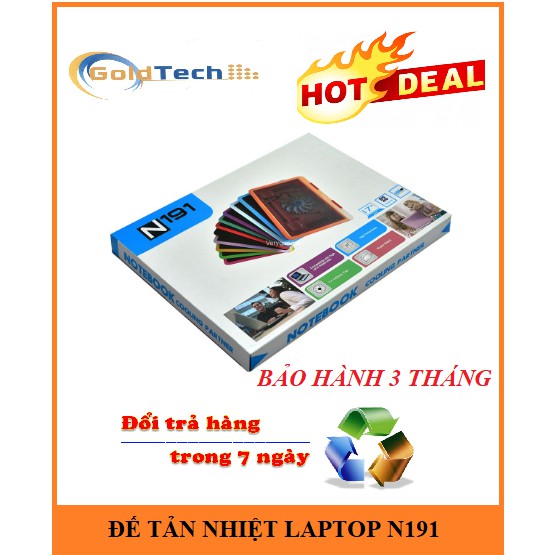 Đế tản nhiệt laptop N191