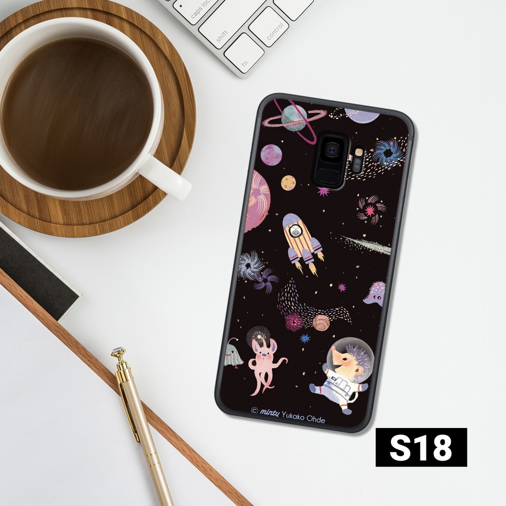 [Freeship toàn quốc từ 50k] ỐP LƯNG SAMSUNG S8 - S8 PLUS - S9 - S9 PLUS IN HÌNH VŨ TRỤ DẢI NGÂN HÀ DỄ THƯƠNG