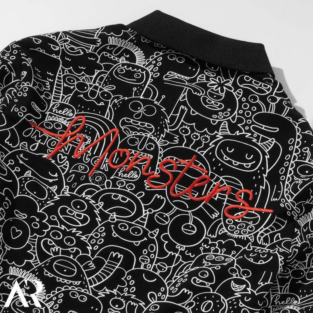 Áo polo nam trơn cổ bẻ,vải cvc, Họa tiết in sắc nét phối với chữ thêu tỉ mĩ, thun cao cấp form chuẩn  AREMI APL0011 | BigBuy360 - bigbuy360.vn