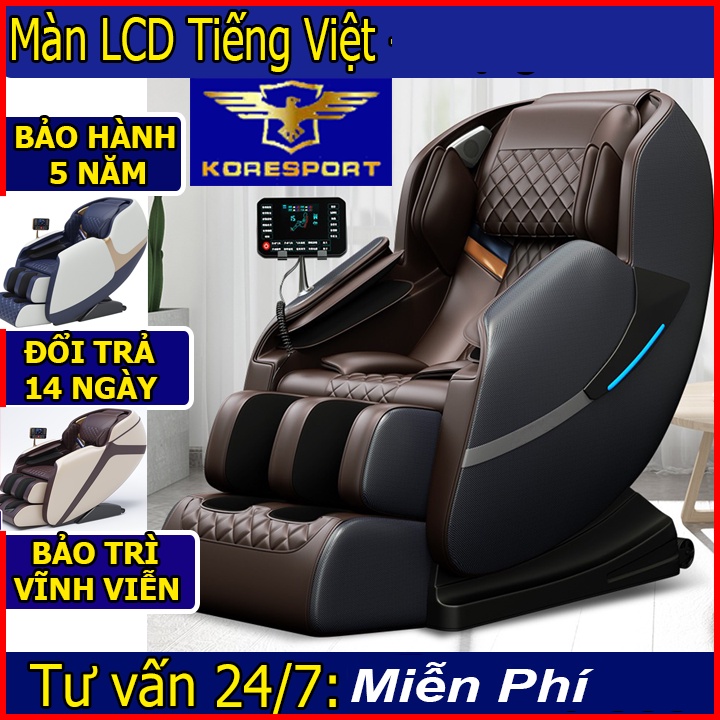 Ghế massage toàn thân trị liệu bi lăn di động trục SL 145cm, Ghế matxa toàn thân công nghệ Nhật masage thật