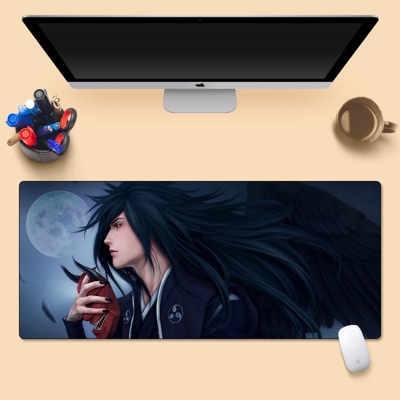 Thảm Lót Chuột In Họa Tiết Naruto/ Sasuke Độc Đáo