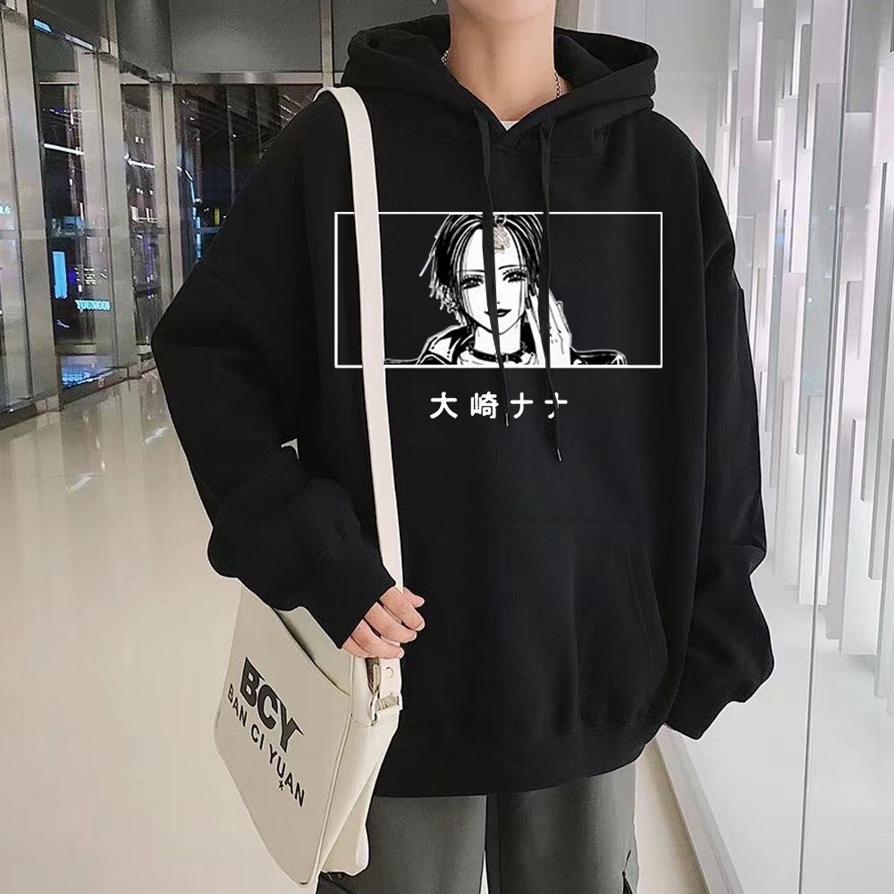Áo Hoodie Tay Dài Cổ Điển Manga Nana Osaki Nhật Bản Cho Nam