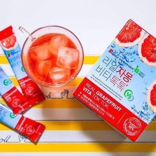 Trà bưởi giảm cân đẹp da Sanga Hàn Quốc