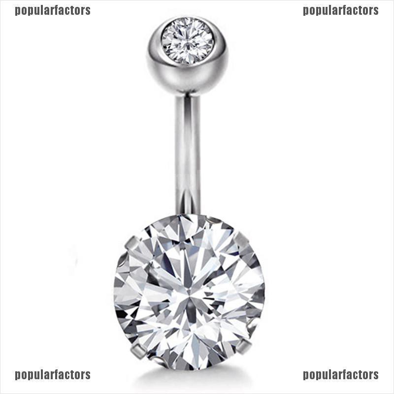 Khuyên Rốn Đính Đá Pha Lê Dễ Thương