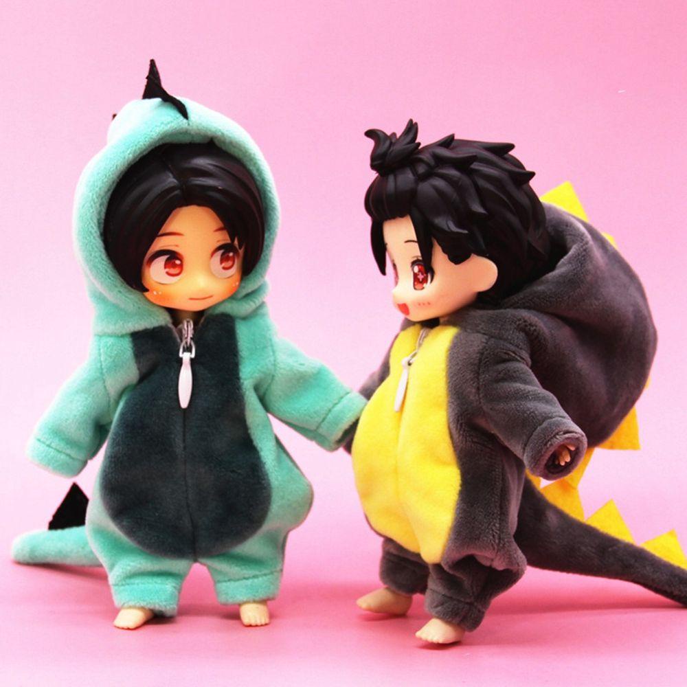 Bộ Đồ Ngủ Lông Cừu 25cm Họa Tiết Hoạt Hình Cho Búp Bê