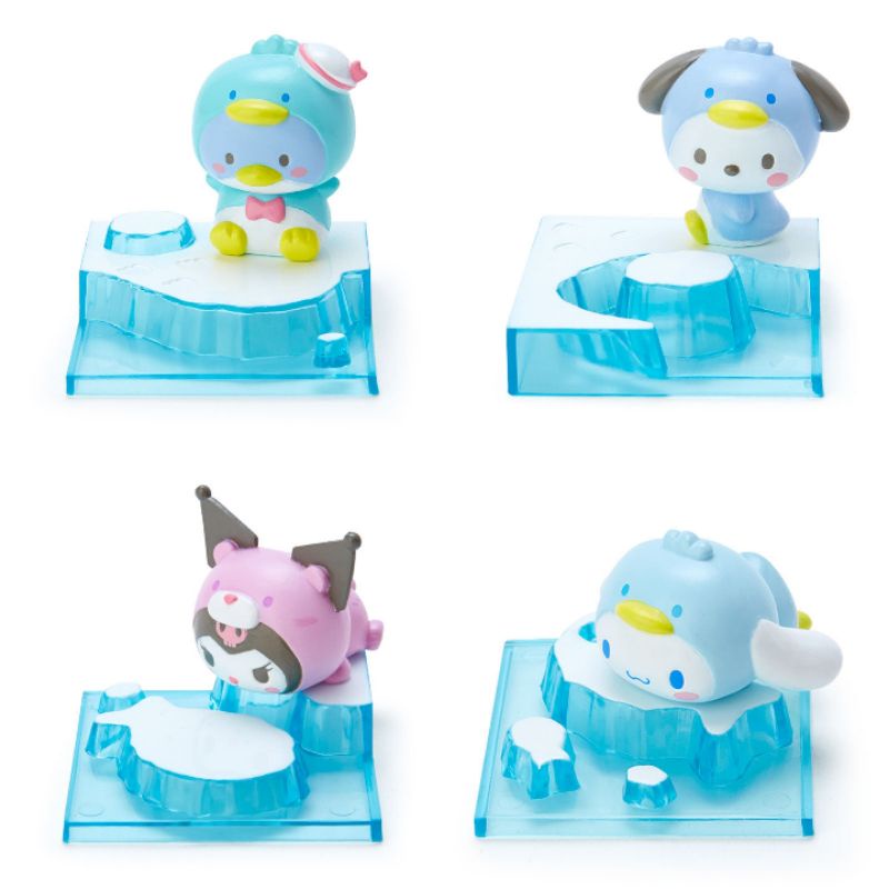 Mô hình blindbox Sanrio bắc cực trang trí dễ thương
