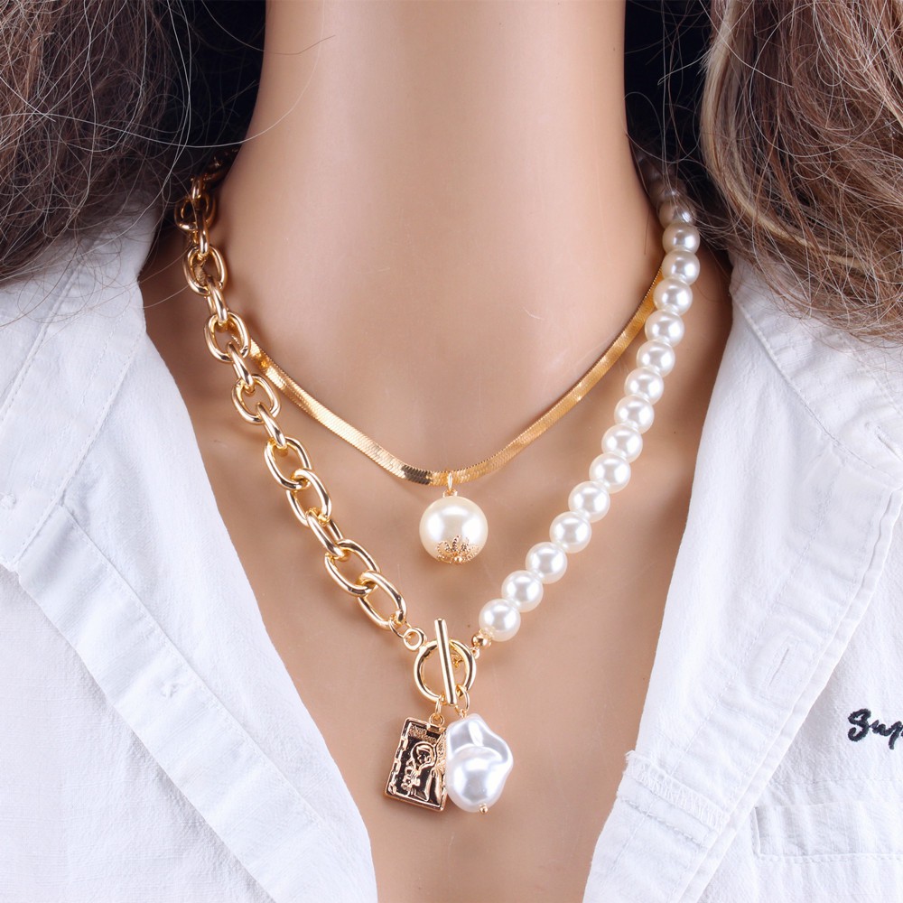 Dây chuyền RINHOO nhiều lớp mặt bướm thời trang dành cho nữ