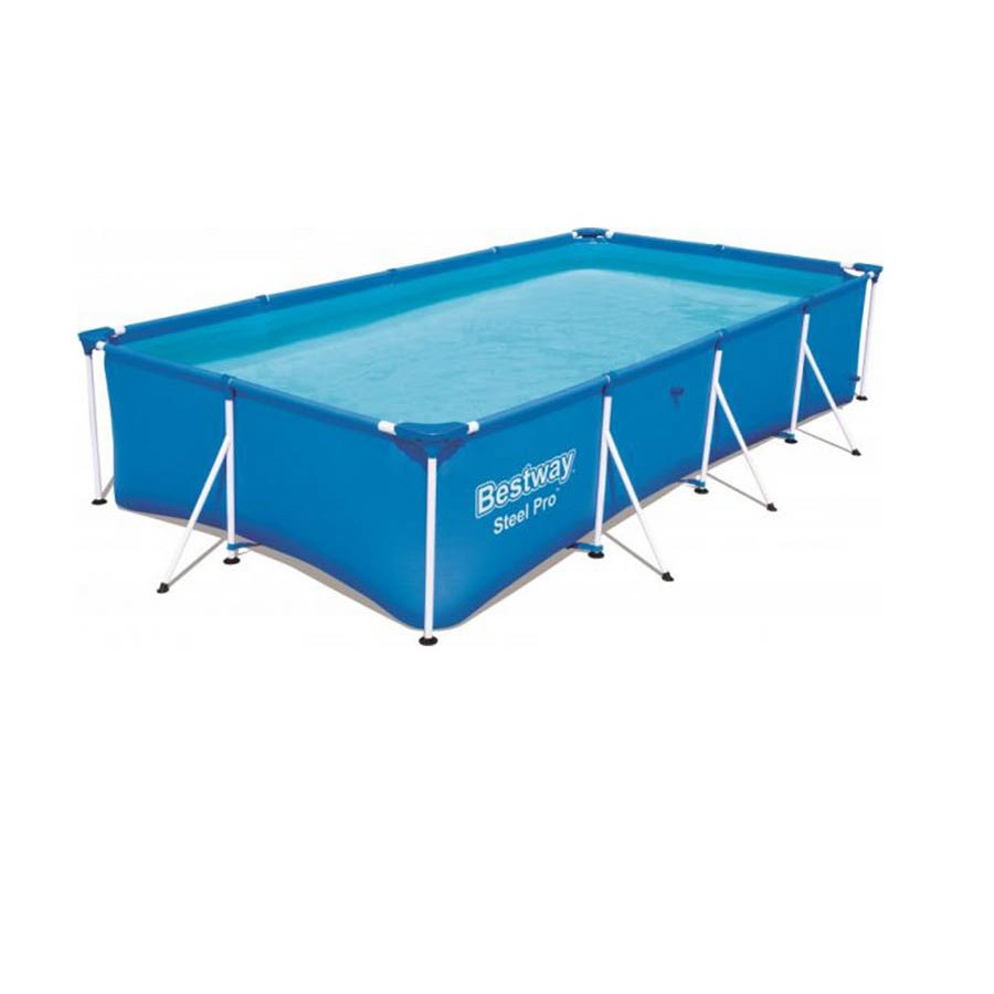 Bể bơi cao cấp Bestway di động khung kim loại 400cm*211cm*81cm tiêu chuẩn Châu ÂU, hàng chính hãng