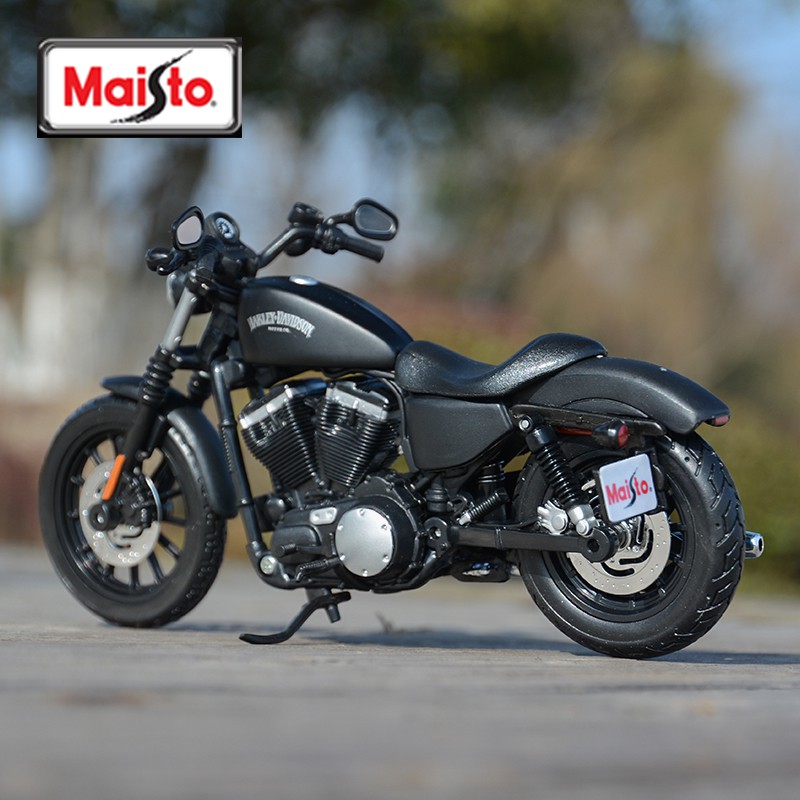 MAISTO Mô Hình Xe Mô Tô Harley-Davidson 2014 Sportster Iron 883 Tỉ Lệ 1: 12