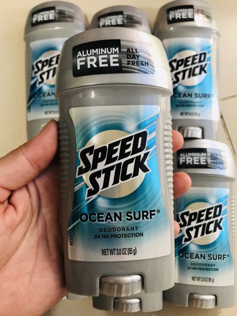 Lăn khử mùi SPEED STICK Ocean Surf sáp xanh 85g