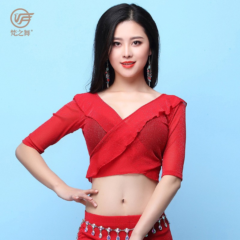 Chân Váy Múa Bụng Phối Lưới Kiểu Hàn Quốc Thời Trang 2017