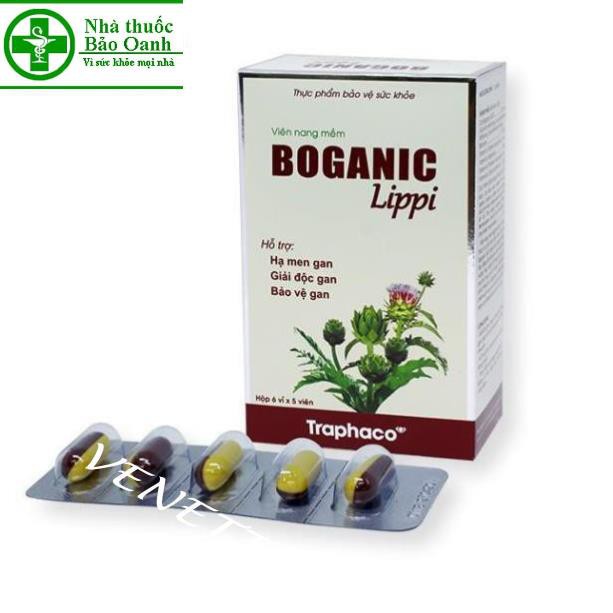 BOGANIC LIPPI - SẢN PHẨM GIÚP HẠ MEN GAN - GIẢI ĐỘC GAN - BẢO VỆ GAN