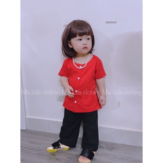Sét Bộ Bà Ba Lụa cho bé