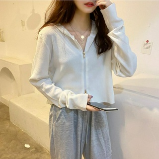 Áo Khoác Cardigan Dệt Kim Dáng Rộng Phong Cách Hàn Quốc Mới 2021 Dành Cho Nữ