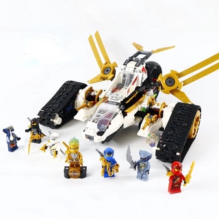 (Có Sẵn) đồ chơi lắp ráp Ninjago Legacy Ultra Sonic Raider 60081 Xe Đua địa hình sóng âm