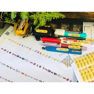 [Mio]100 Sticker - Miếng Tem Dán có Tên Bé (in theo yêu cầu)