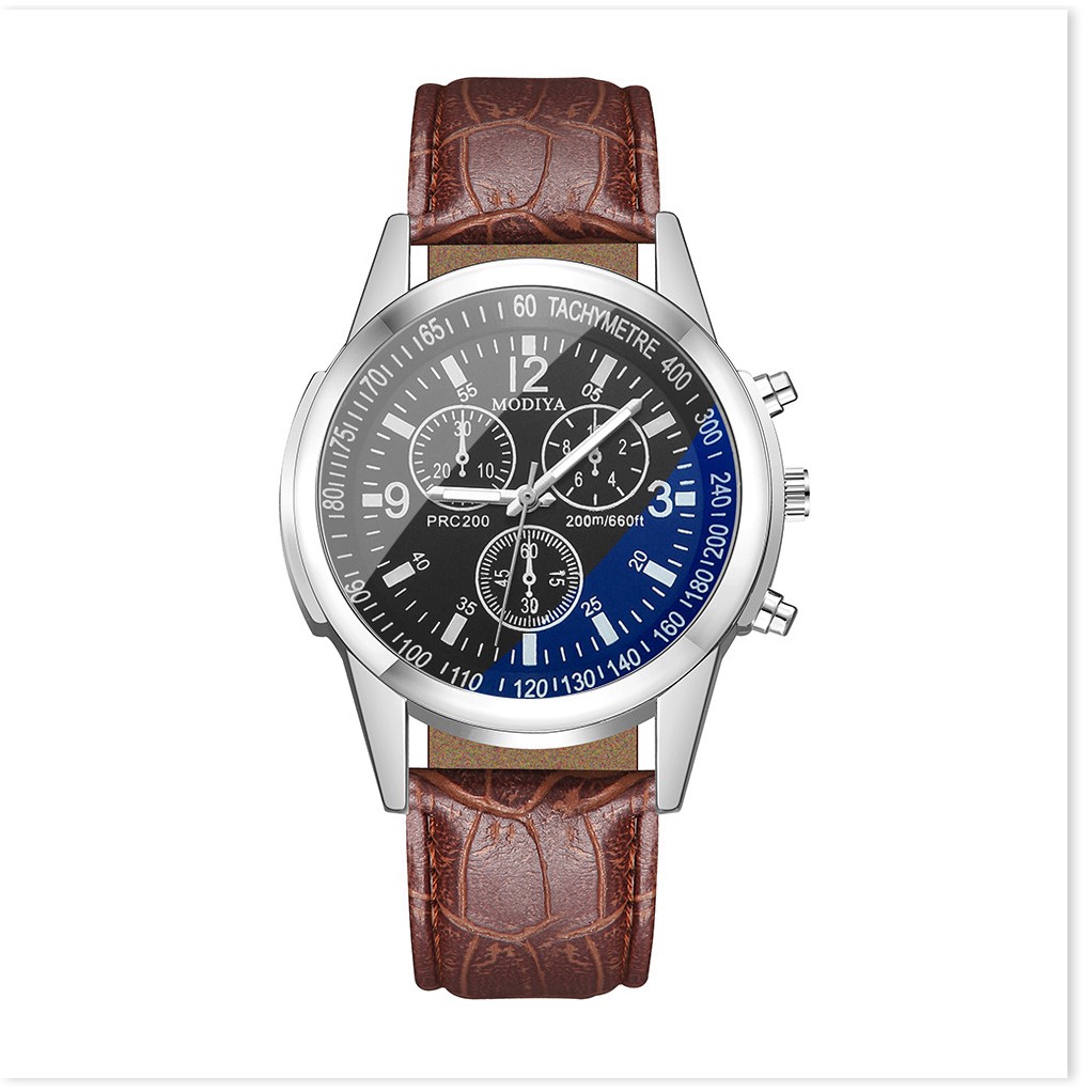 Đồng hồ nam dây da PANDAWATCH thời trang siêu hot | BigBuy360 - bigbuy360.vn